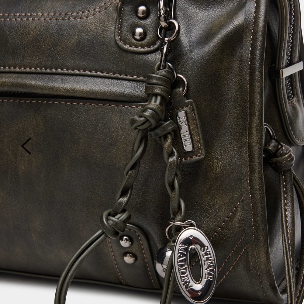 Steve Madden RIGGS BAG OLIVE - Picture 3 of 10